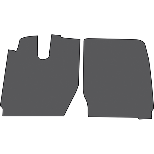 Dessin technique de Moquettes IVECO EUROTECH TRAKKER série 2 depuis 1998 100