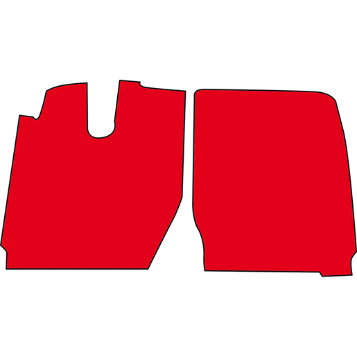 TAPIS EUROT/TRAKKER1/2 SERIE ROUGE