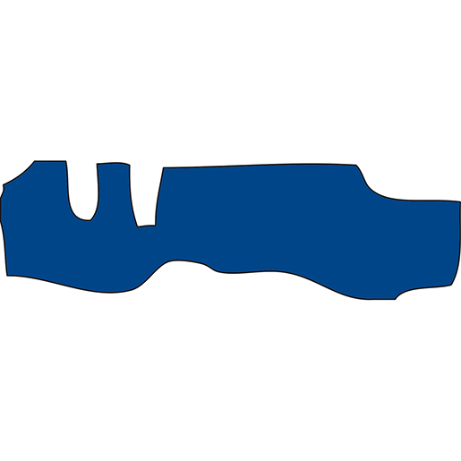 TAPIS ISUZU NPR CAB.LARGA 93/08 BLEU