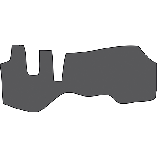 Dessin technique de Moquettes ISUZU N EVOLUTION cabine étroite depuis 2008 100