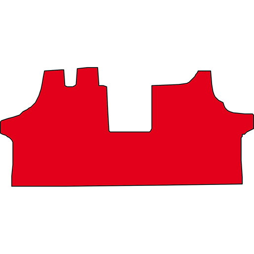 TAPIS MERC. VITO 99/03 ROUGE