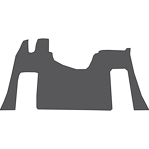 Dessin technique de Moquettes MERCEDES ATOCS depuis 2014 100