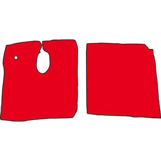 TAPIS MAN L2000 94/01 ROUGE