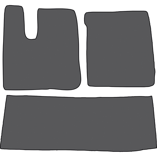 Dessin technique de Moquettes MAN série TGM 1 et 2 depuis 1999 100