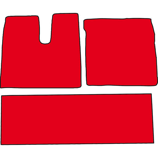 TAPIS MAN TGA XL/XXL 3PC ROUGE