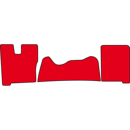 TAPIS MAN TGA XL/XXL 2PC ROUGE