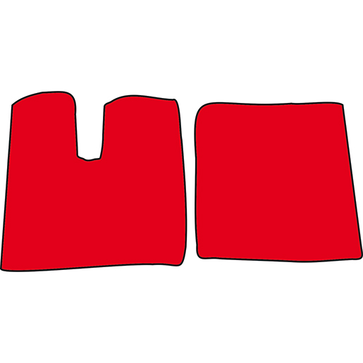 TAPIS MAN TGX ROUGE