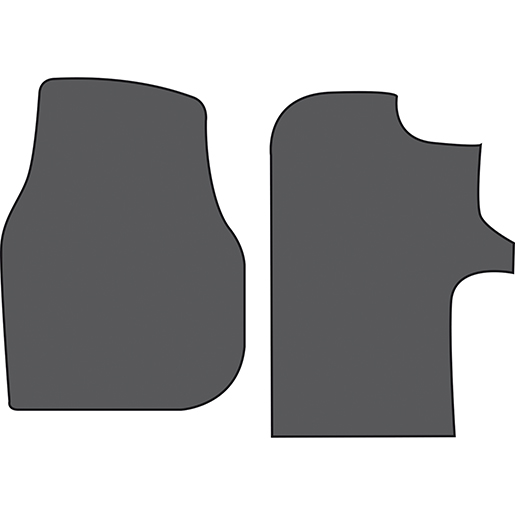 Dessin technique de Moquettes MAN TGE depuis 2017 100