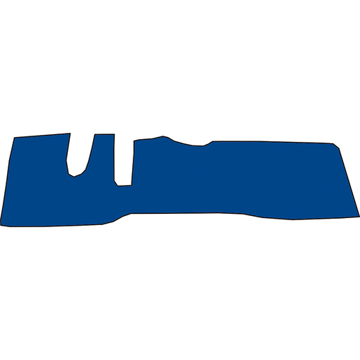 TAPIS MITS.CANTER1/2SERIE CAB.LAR.BLEU