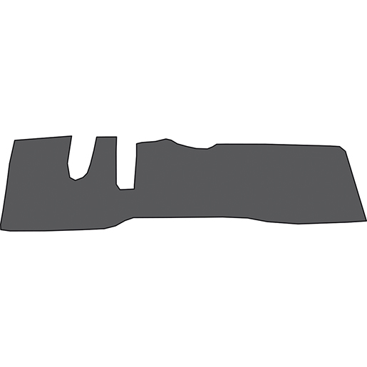 Dessin technique de Moquettes MITSUBISHI CANTER série 2 grande cabine 100