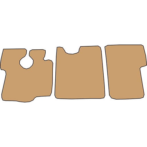 TAPIS NISSAN TRADE 3 PZ BEIGE