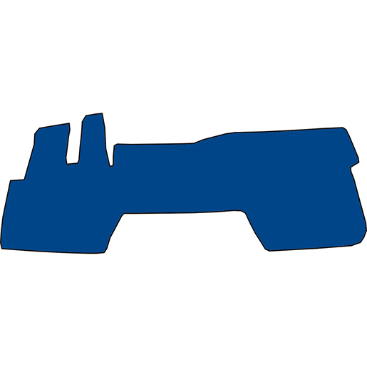 TAPIS NISSAN ECO T100 BLEU