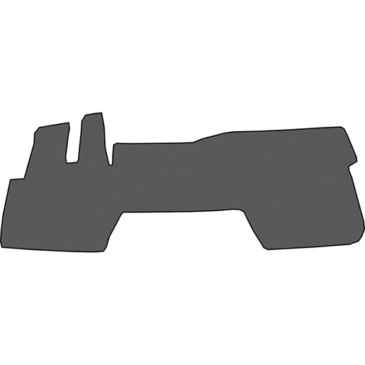 Dessin technique de Moquettes NISSAN ECO T100 100