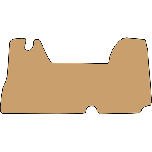 TAPIS RENAULT MASTER 07/09 BEIGE