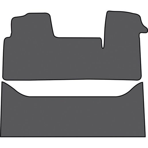 Dessin technique de Moquettes RENAULT NEW MASTER depuis 2009 105