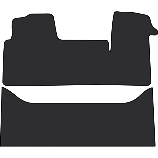 TAPIS RENAULT MASTER 09 7 SIEGES NOIR