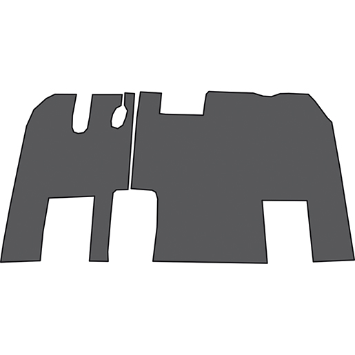 Dessin technique de Moquettes RENAULT MAGNUM depuis 2001 105