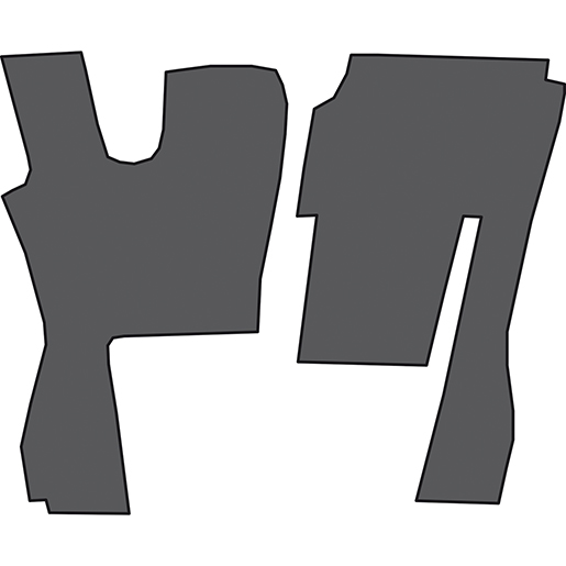 Dessin technique de Moquettes SCANIA 124 144 105