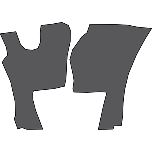 Dessin technique de Moquettes SCANIA R depuis 2010 100