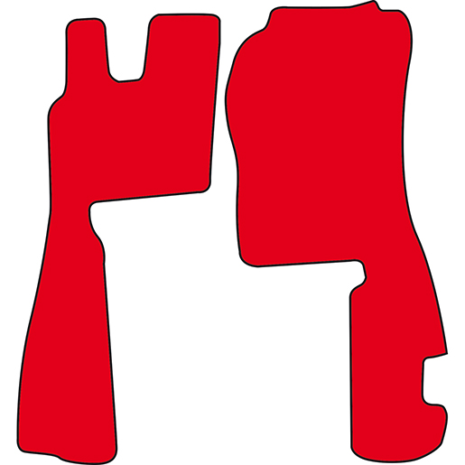 TAPIS SCANIA G ROUGE