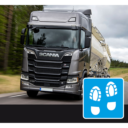 Moquettes SCANIA R avec Bluetooth depuis novembre 2016