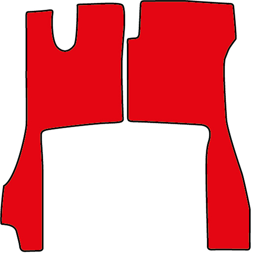 TAPIS SCANIA S 2017 ROUGE