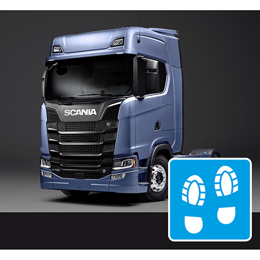 Moquettes SCANIA S avec Bluetooth depuis 2017