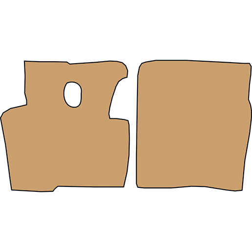 TAPIS VOLVO F12 F16 BEIGE