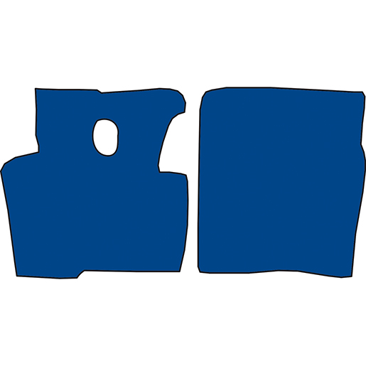 TAPIS VOLVO F12 F16 BLEU