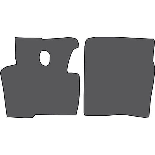 Dessin technique de Moquettes VOLVO F12 F16 100