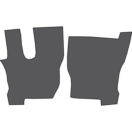 Dessin technique de Moquettes VOLVO FH 12 depuis 1998 100