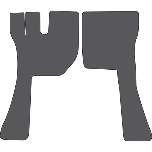 Dessin technique de Moquettes VOLVO FH depuis 2014 100