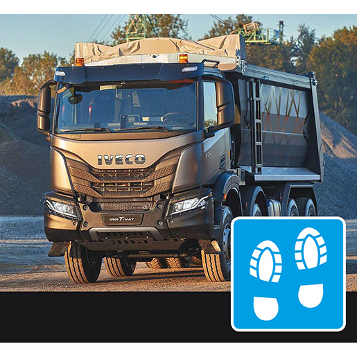 Moquettes IVECO STRALIS T WAY creux depuis 2021