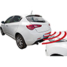 Utilisation de 4 kit de capteurs de stationnement mod. OEM 500