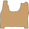 COPRICOFANO IVECO S WAY 2024 BEIGE
