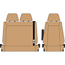 BEZUG FIAT SCUDO 1+2 2024 BEIGE