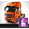 Revêtement microfibre IVECO STRALIS depuis 2013