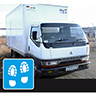 Moquettes MITSUBISHI CANTER série 2 grande cabine