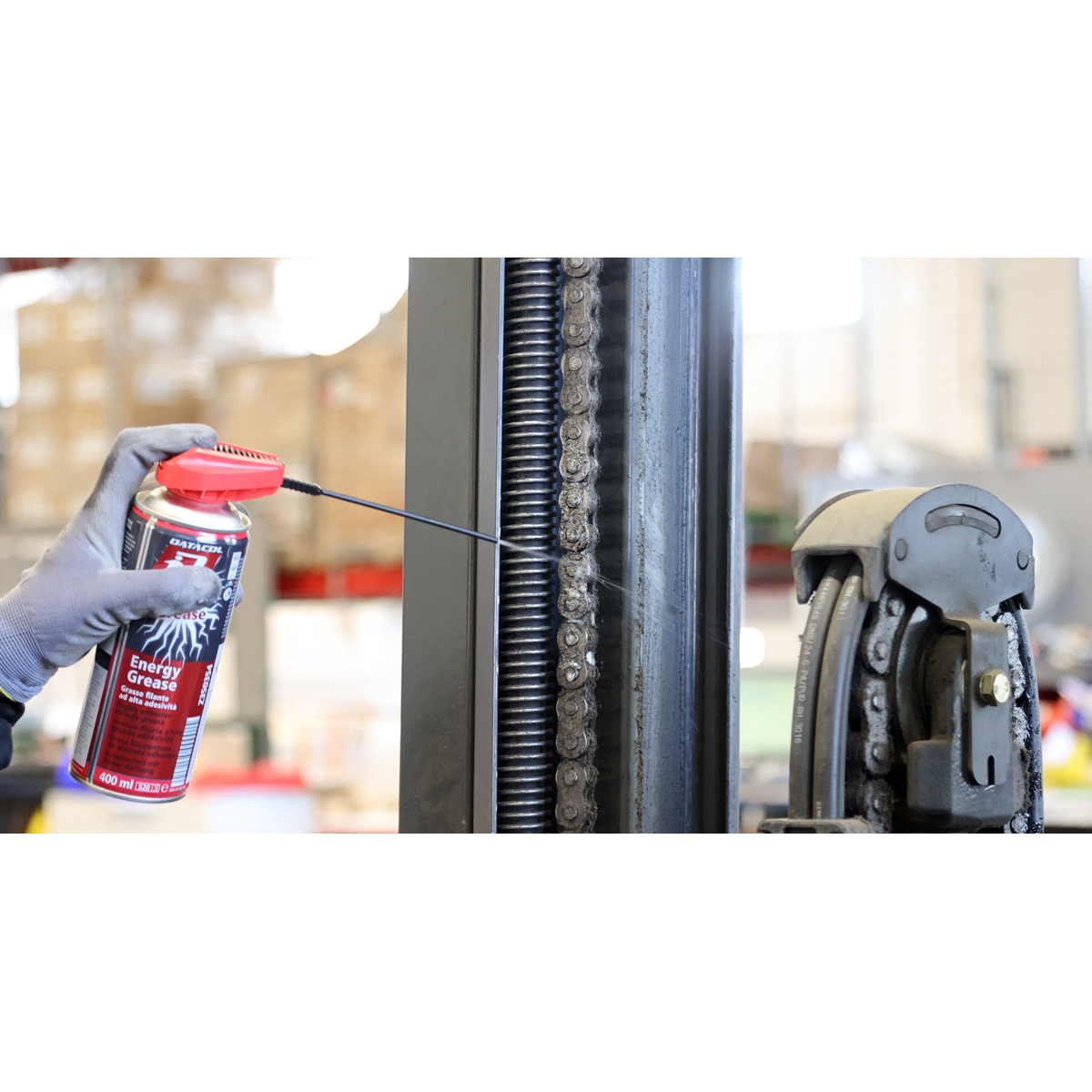 komiprotect® Grasso Spray HP 73, Lubrificante a Lunga Durata, 100% Originale Lubrificante a lunga durata - Adesione e tenuta ottimali - Elevata resistenza ad acqua