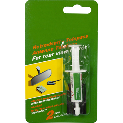 ADESIVO PER SPECCHIETTI RETR. MONO 2ML Imballo di ADESIVO PER SPECCHIETTI RETR. MONO 2ML 400