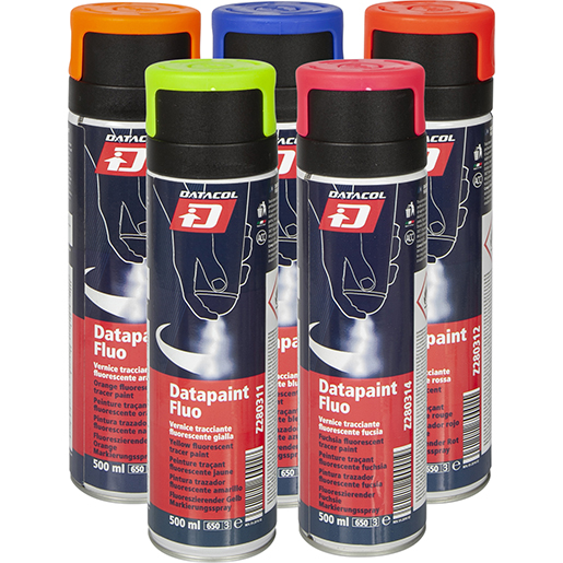 DATAPAINT fluo vernice tracciante fluorescente 360°