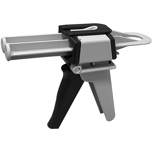 Pistola plástico para adhesivos bicomponentes 1:1 50 ml