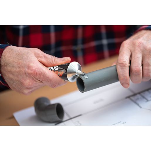 Verwendung von Lösungsmittelbasierter Kleber für uPVC-Rohre und -Fittings 500