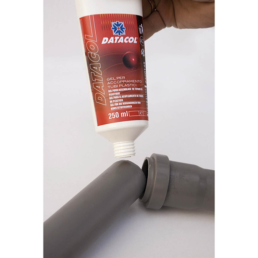 Uso di Gel per accoppiamento tubi plastici 500