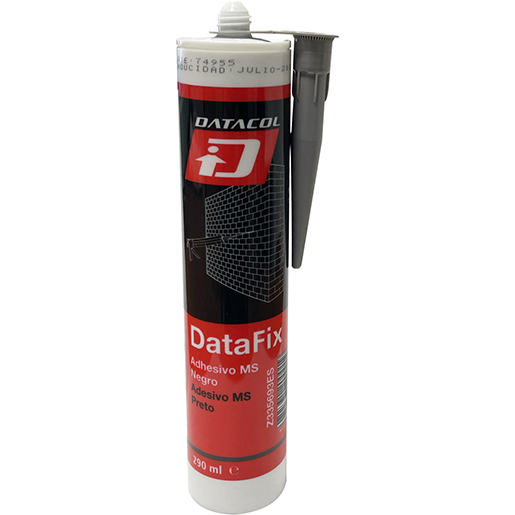 POLIMERO MS DATAFIX NEGRO 290ML (12 UDS)