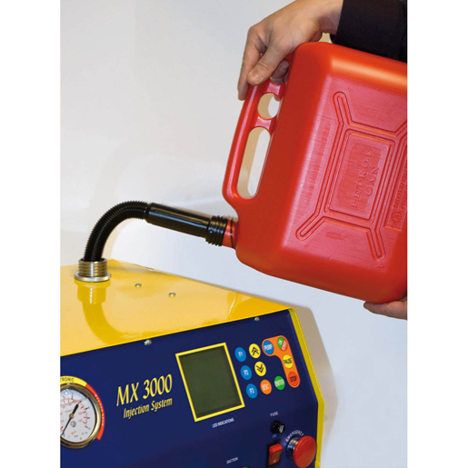 Uso di Pulitore impianto diesel per DATAINJECTION CLEANER 500