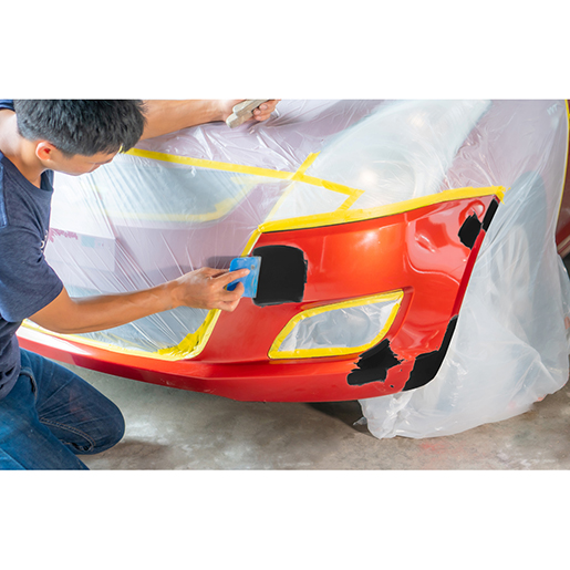 Uso di Stucco per plastica 500