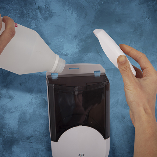 EL. WANDSPENDER MIT SENSOR Verwendung von EL. WANDSPENDER MIT SENSOR 505