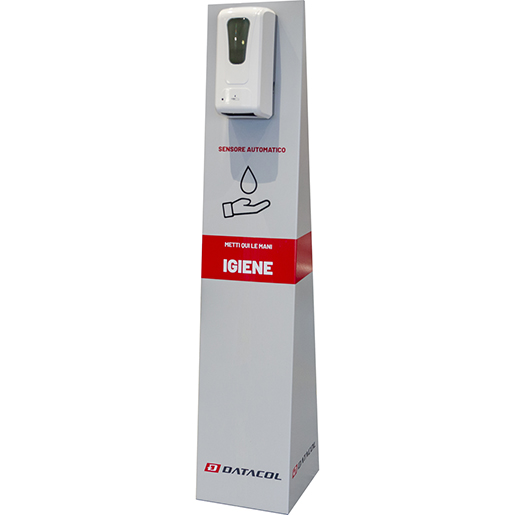 Piantana portadispenser personalizzata DATACOL