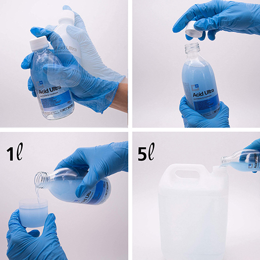 PULITORE ACIDO CONDENSATORI 250 ML Uso di PULITORE ACIDO CONDENSATORI 250 ML 505